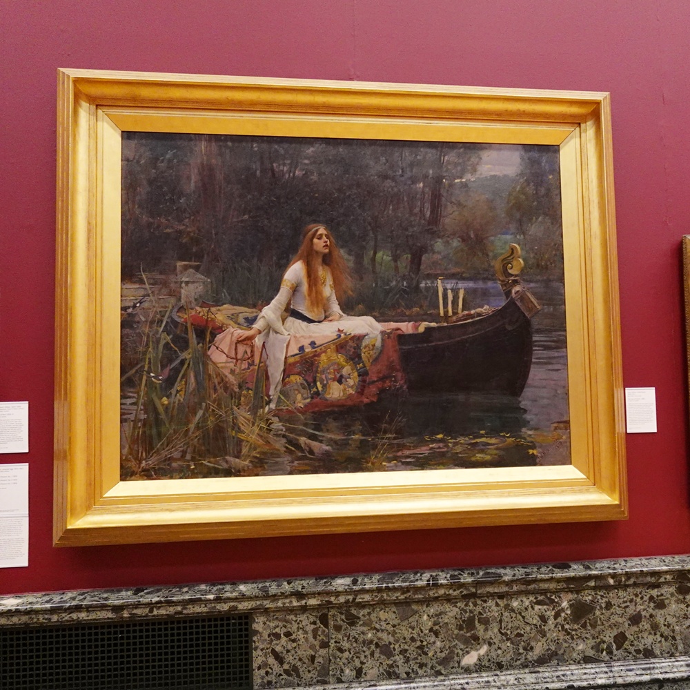 ジョン・ウィリアム・ウォーターハウス 「The Lady of Shalott」