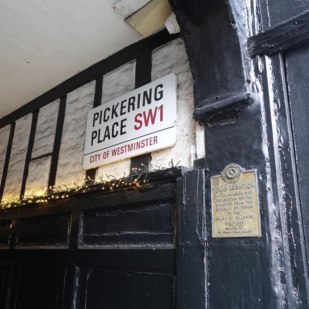 ロンドン ピカリング・プレイス Pickering Place